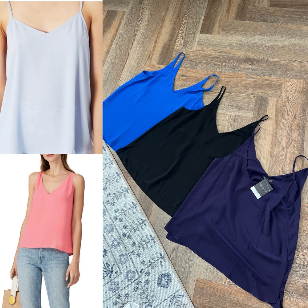 Topshop V Neck Camisole Tank